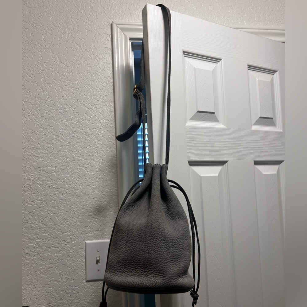 Coach Nubuck Drawstring Bucket Bag - #4931